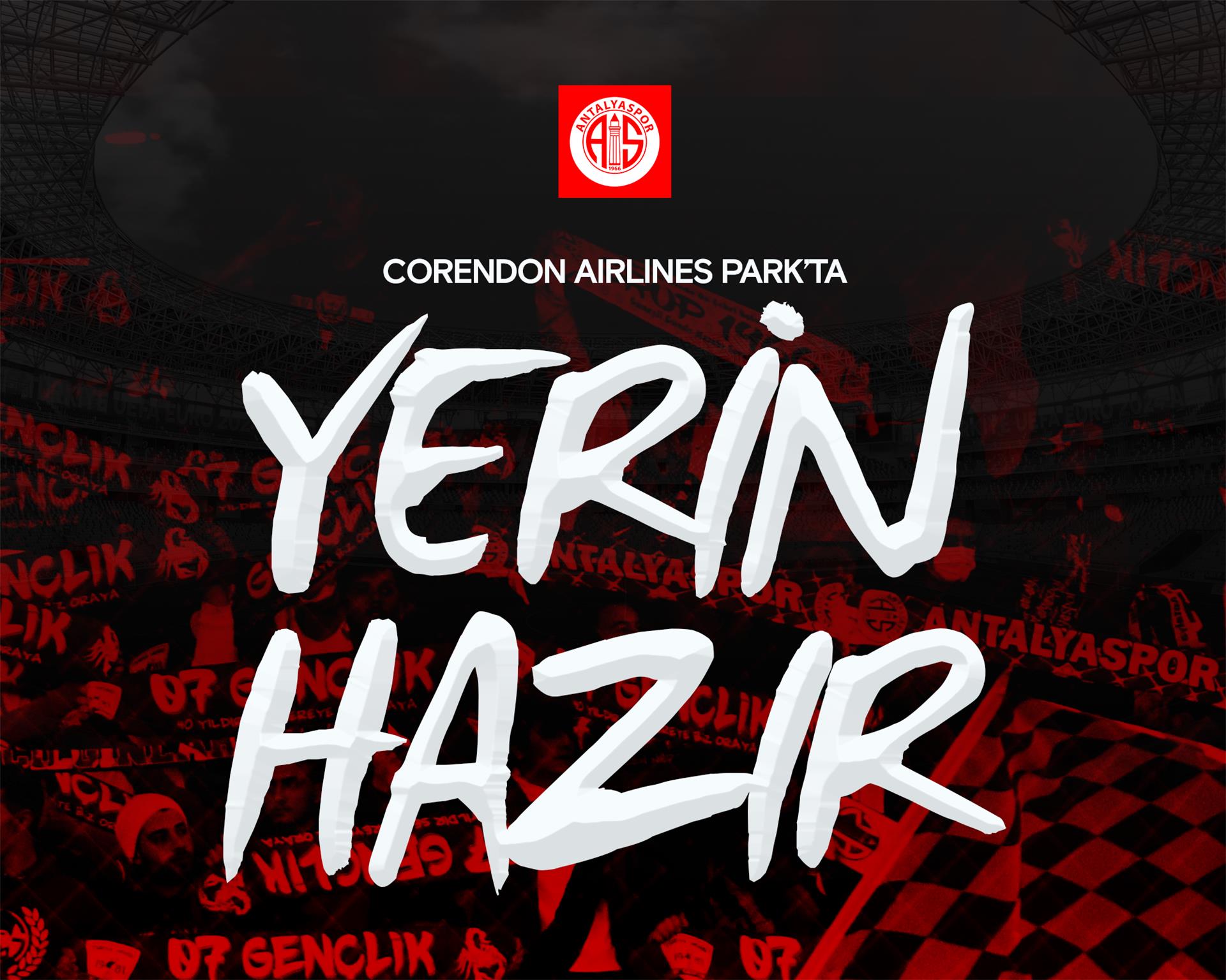 Corendon Airlines Park'ta Yerin Hazır